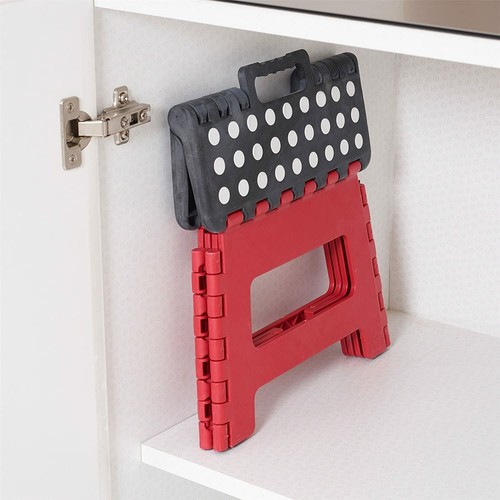 Heavy Duty Plastic Step Stool Foldable Multi Purpose Home Kitchen Use Folding UK - Picture 3 of 6