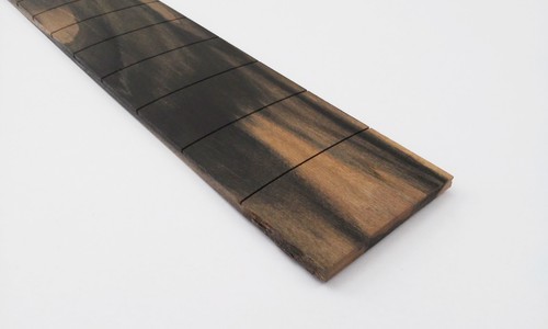 black fretboard stain