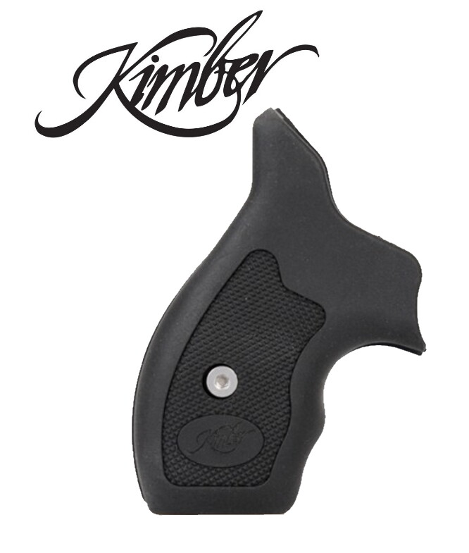 Kimber K6s Polymer Rubber Grips Black Logo Screw Included 4100096 for