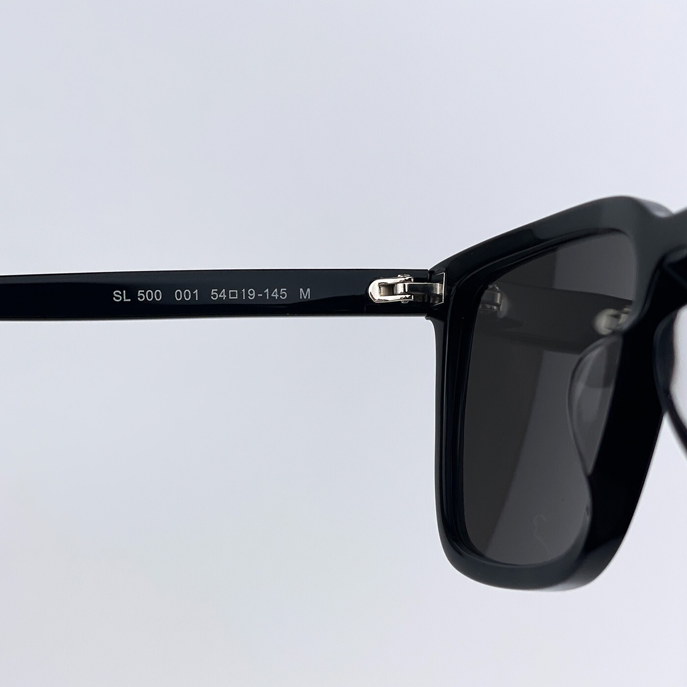 Occhiali da sole donna Saint Laurent neri quadrati SL500 001 NUOVI