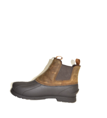 Brown Leather Ugg Gatson Chelsea Rain Boots Men main image 4