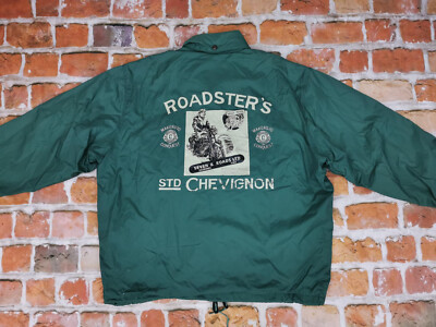 *CHEVIGNON VINTAGE RAIN SAILING JACKET*ROADSTER'S*GREEN*CASUAL*SIZE: XL*TIP TOP