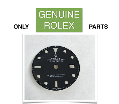 Genuine Rolex Explorer II Tritium 16570 365 Black Dial Mint Condition