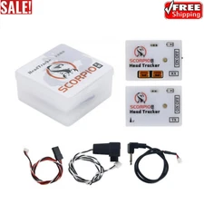 2.4G FPV Head Tracker Module TX RX Module with Battery for Fixed Wing Drones