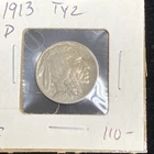 1913 D Buffalo Nickel Ty2. F. $110