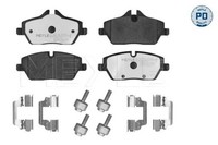 Meyle 025 239 1514/PD Klocki Ham. BMW P. I3 ELECTRIC/0,6 13- FüR BMW
