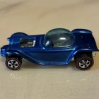 Hot Wheels Redlines Beatnik Bandit Blue 1968 Diecast Car Redline Wheels 1:64
