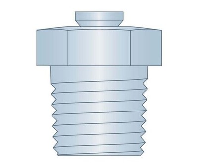 Top Vent Fitting 1/4-18PTF CS Z3 (3 Pieces)