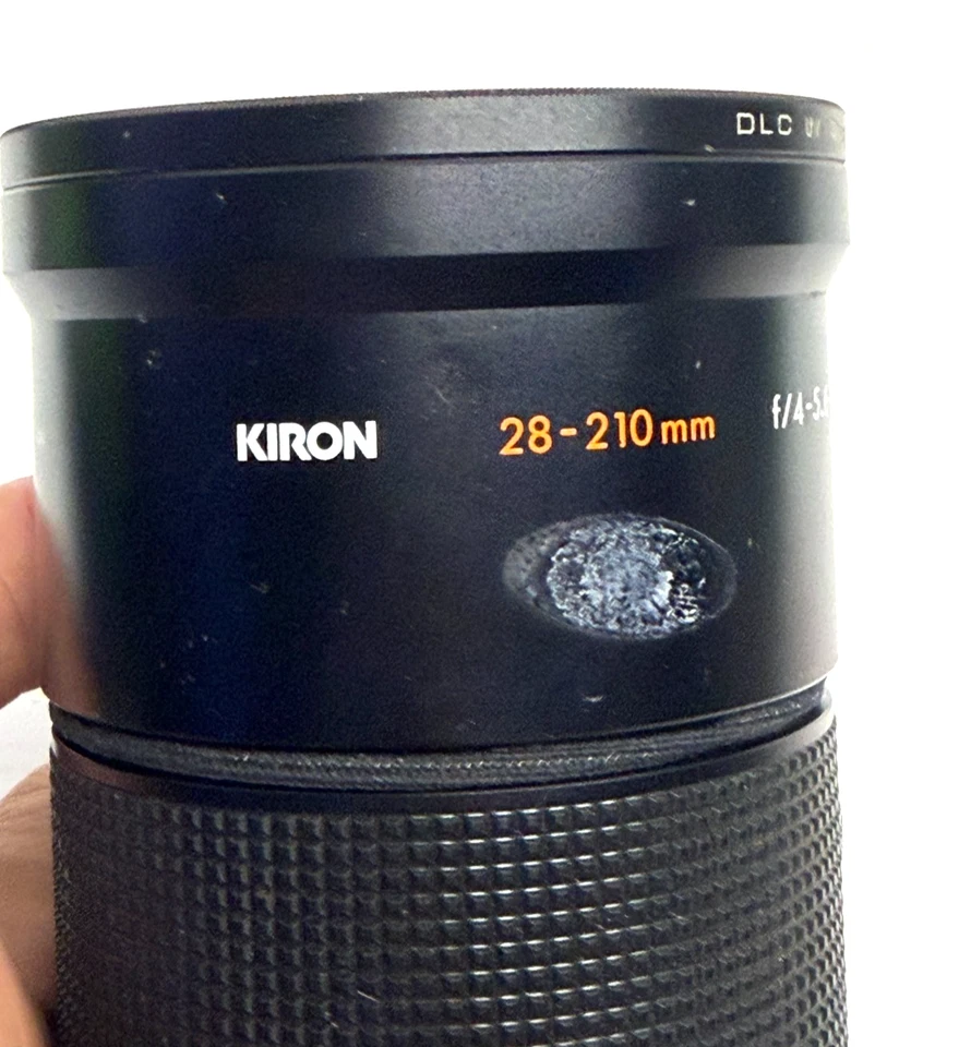Lente de zoom de precisão vintage Kiron 28-210mm f/4-5.6 Macro MC KINO - Imagem 4 de 4