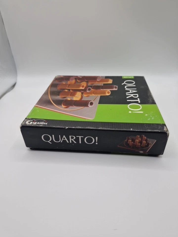 Vintage Quarto Mini Board Game by Gigamic | Complete Strategy Game - Image 3 of 4