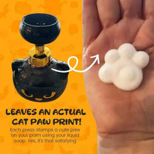 Cute Cat Paw Foam Soap Dispenser Funny Cute Cat Paw Flower Shape Foam Soap Pump