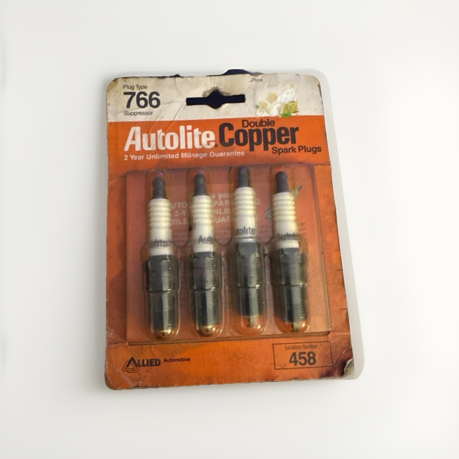 Autolite Double Copper 766 Spark plug 4 pack   Auto boat cycle lawn