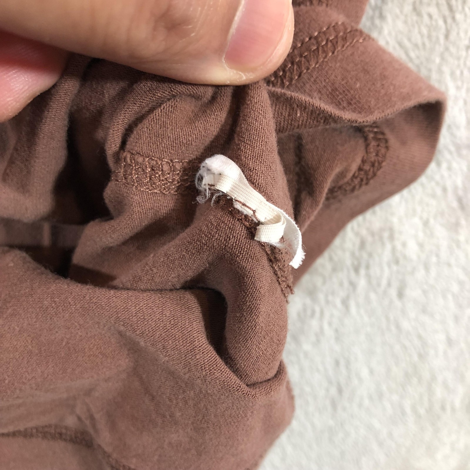 Vuori Shirt Mens Large Brown Solid Basic Tee Insp… - image 7