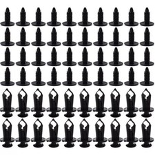 190x Car Plastic Push Pin Rivet Trim Clips Panel Interior Fasteners Fixing Tools