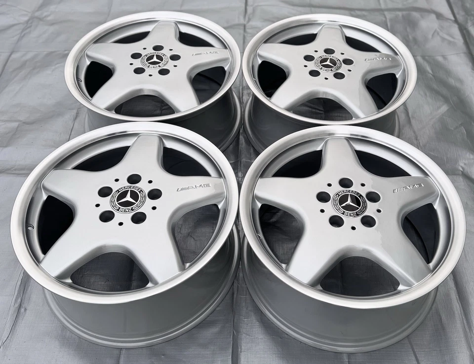 Llantas originales Mercedes Benz BBS AMG 17 pulgadas W124 201 W202 W209 R170 R171 W208 - Imagen 2 de 4