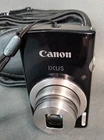 Canon IXUS 185 Digital Compact Camera 20MP 8X Optical Zoom Black AL/JP