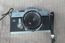 Canon FT QL SLR + FL 50mm f/1.8 Lens – Seized Shutter / Fungus – FOR PARTS REPAI