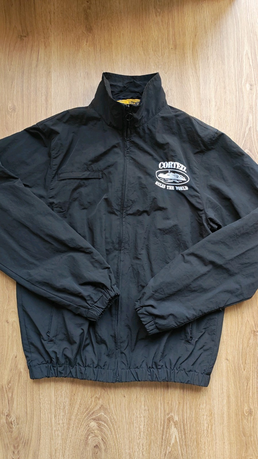 Corteiz Elitework Black Windbreaker Jacket Size M Very Rare image 2