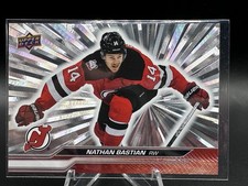 2023-24 Upper Deck Series 2 Outburst Nathan Bastian #360