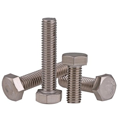 M12(1.0/1.25/1.5mm) Pitch Feingewinde Sechskantkopf Schrauben 304 Edelstahl V2A