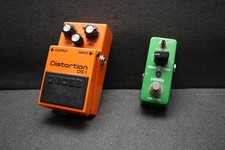 Boss DS1 and a Donner noise gate