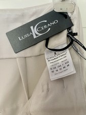 Luisa Cerano Damen Hose Gr. DE 42 Neu Ecru-We...