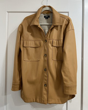 Maeve by Anthropologie Tan Button-Front Colla...