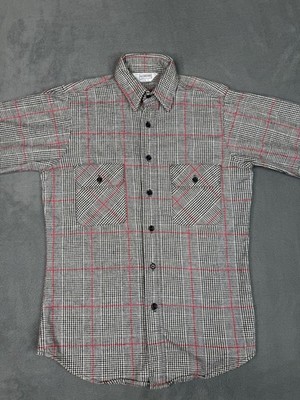 Vintage 70s/80s Five Brother Flannel Button Up Shirt Heavy Made In Vintage 70s/80s Five Brother Flannel Button Up Shirt Heavy Made In
