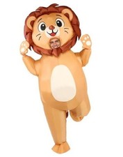 Inflatable Costume Adult Funny Animals Halloween Blow Up Cosplay Outfit Lion
