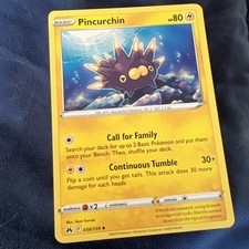 Pincurchin 56/159 Uncommon | Crown Zenith | Pokemon Card New
