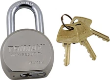 Anti-theft Lock with Key Trimax Bike Motorcycle Steel Hardened