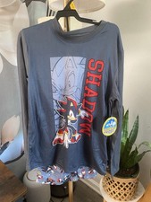 Sonic The Hedgehog Pajama Set Size 10/12 NWT