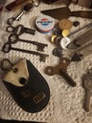 Junk Drawer Lot Coca-Cola Keys Badges Bottle Openers More — photo 9
