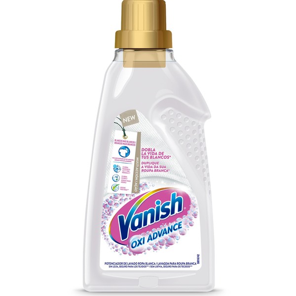 Vanish Oxi Advance Quitamanchas para la Ropa Blanca, elimina olores,gel -1500 ml