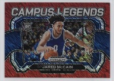 2024 Prizm Draft Picks Campus Legends FOTL Red Shimmer 6/9 Jared McCain #6 0zu6