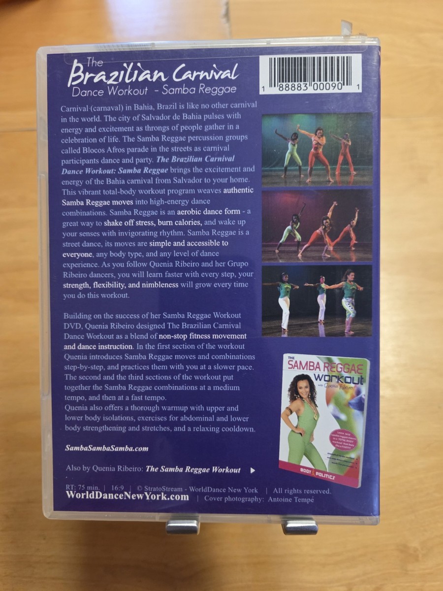The Brazilian Carnival Dance Workout - Samba Reggae, with Quenia