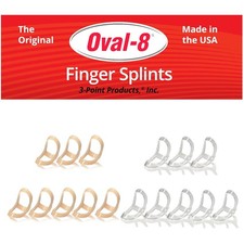 Oval-8 Plastic Splints Set for Various Finger Issues