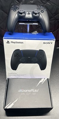 Sony DualSense Controller - Midnight Black- 2-Back paddels & TMR Analog Sticks