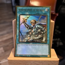 Yugioh Reinforcement of the Army MAGO-EN046 Gold Rare 1st Ed NM