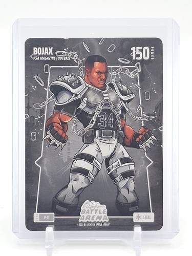BO JACKSON BOJAX 2026 BO JACKSON BATTLE ARENA STEEL #P-9 Q4586
