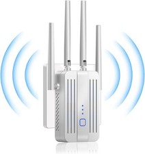 WiFi Extender Signal Booster for Home: Internet Repeater Long Range Covers Up