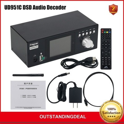UD951C DSD Audio Decoder DTS Dolby 5.1 with 3.2inch Color Screen ot25 #F22