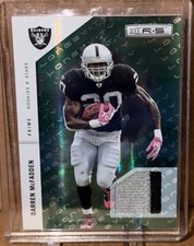 2011 Rookies & Stars - Darren McFadden #107 Longevity Parallel Emerald Patch /75