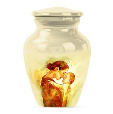 MOM URN Pack Of 1 Funeral Urns For Ashes - Small Ashes Keepsake For Sister