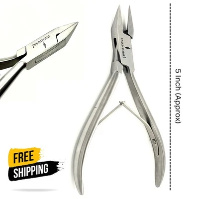 ESSENSORIES Professional Heavy Duty Toe nail Clippers Nipper Cutters for Thick Ingrown Nail