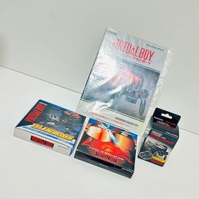 Nintendo Virtual Boy Console Boxed Complete Bundle 2 Games AC Adapter Japan