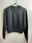 Wild Fable Basic Black Sweatshirt  Ladies Juniors Size Large Gently Used