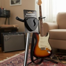 3 Pack Dunlop Black Guitar Pick Holder with Adhesive Back for Convenience