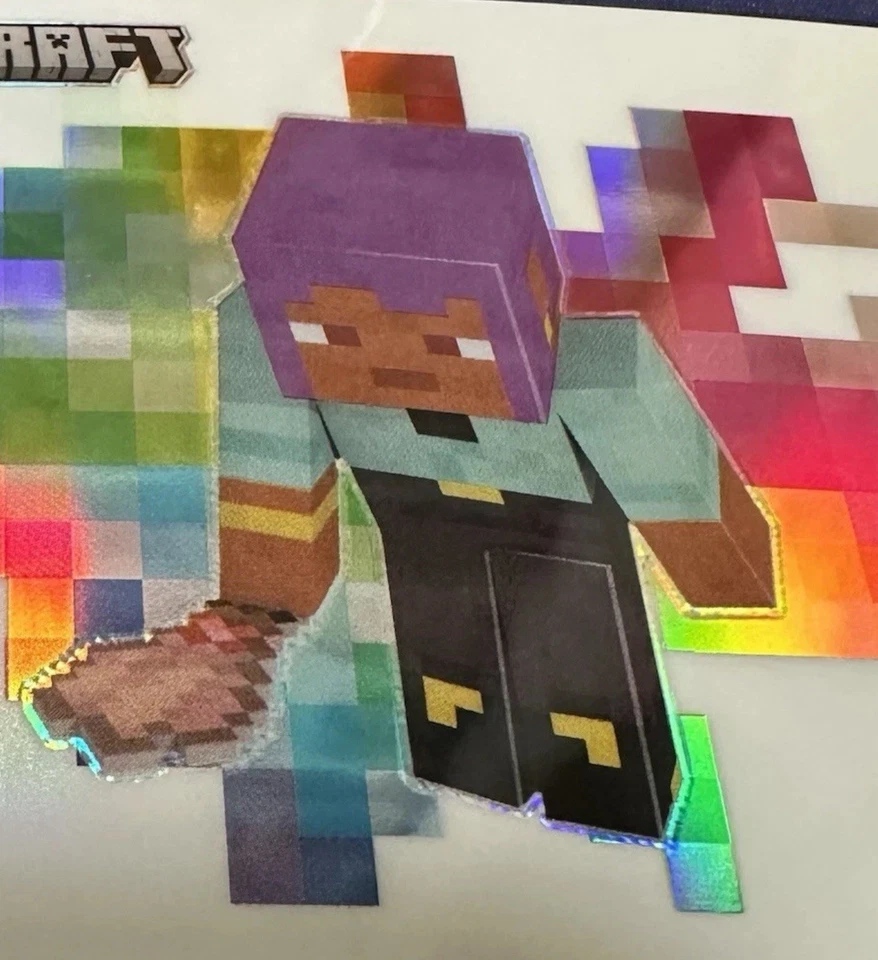 2024 帕尼尼 Minecraft #3 EFE Colorblast 保护壳 Hit Prizm SSP — 第 3/3 张图片