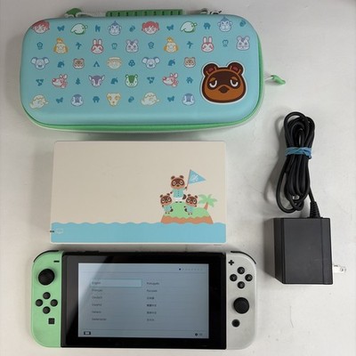 Nintendo Switch Animal Crossing New Horizons Edition Tested Working W Dock